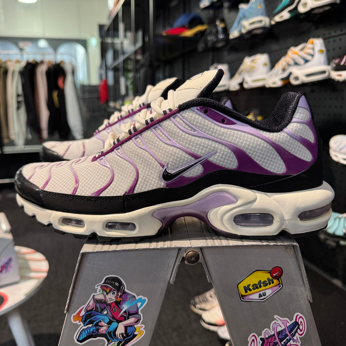 Nike Air Max Plus TN 'Black Viotech Lilac Bloom' (Second hand)