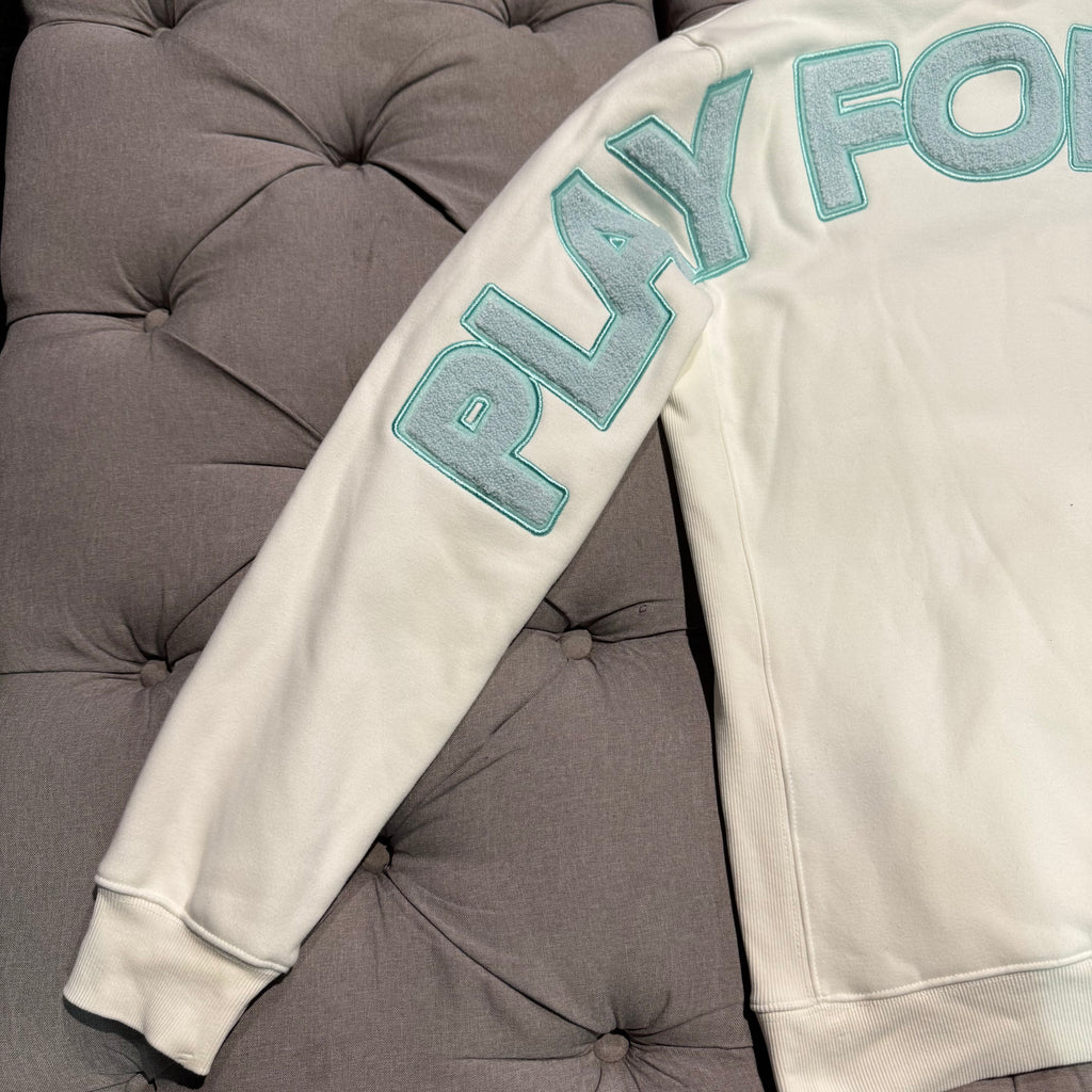 Geedup Play For Keeps Hoodie 'Bone Teal' (Second hand)