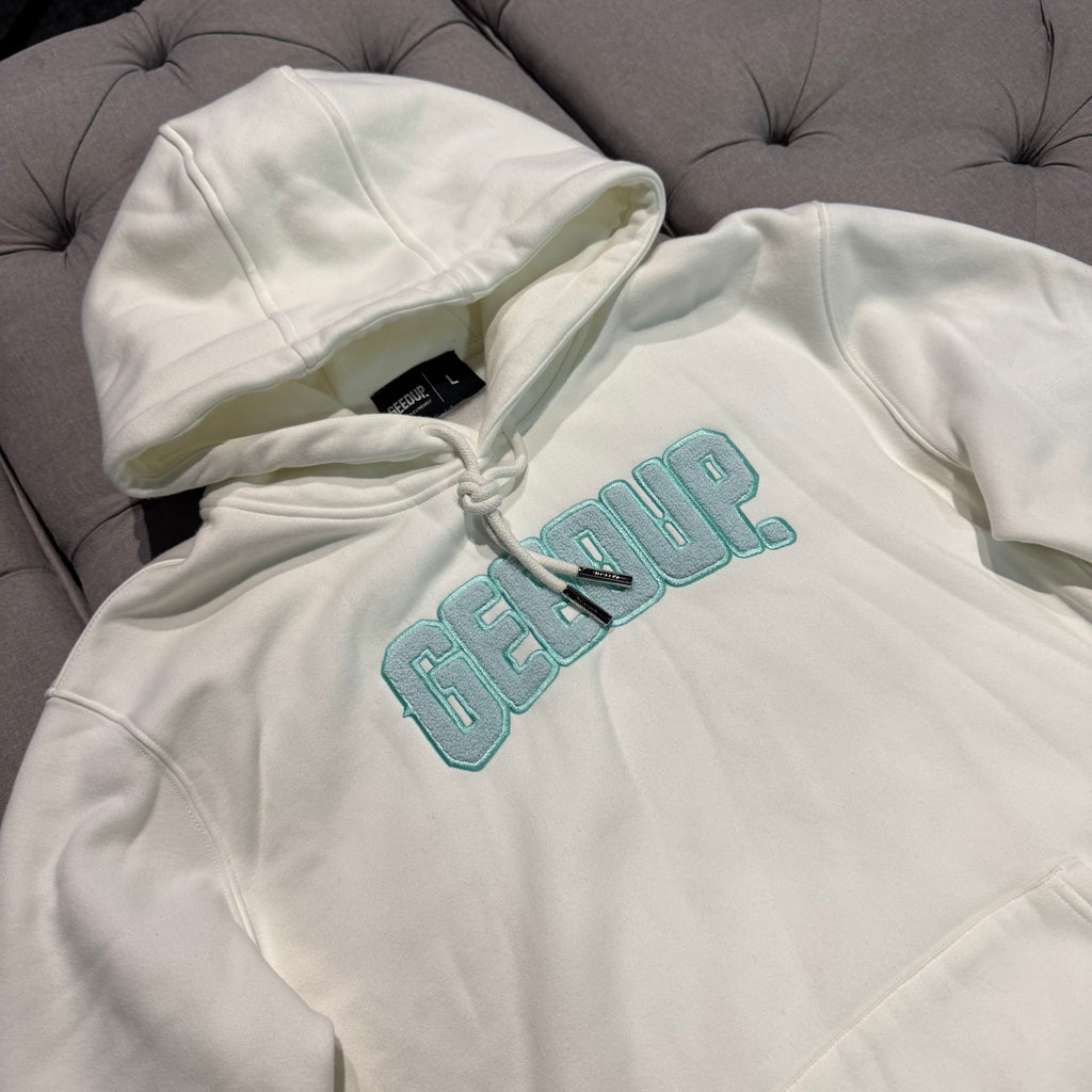 Geedup Play For Keeps Hoodie 'Bone Teal' (Second hand)