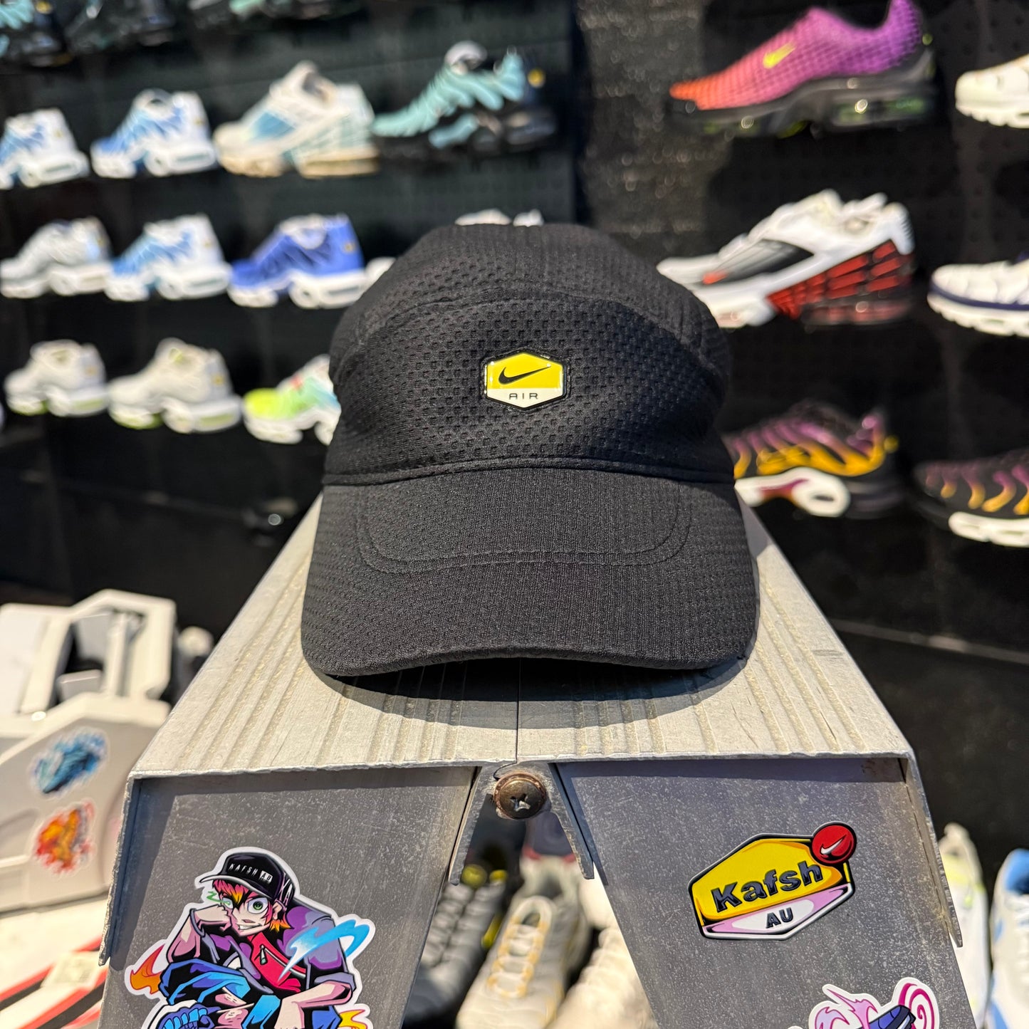 Nike Air Mesh Tailwind Drifit Running Hat 'Black' (Second hand)