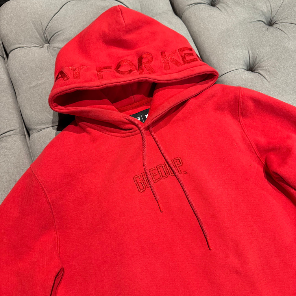 Geedup Core Logo PFK Hood Hoodie 'Red' (2017) (Second hand)