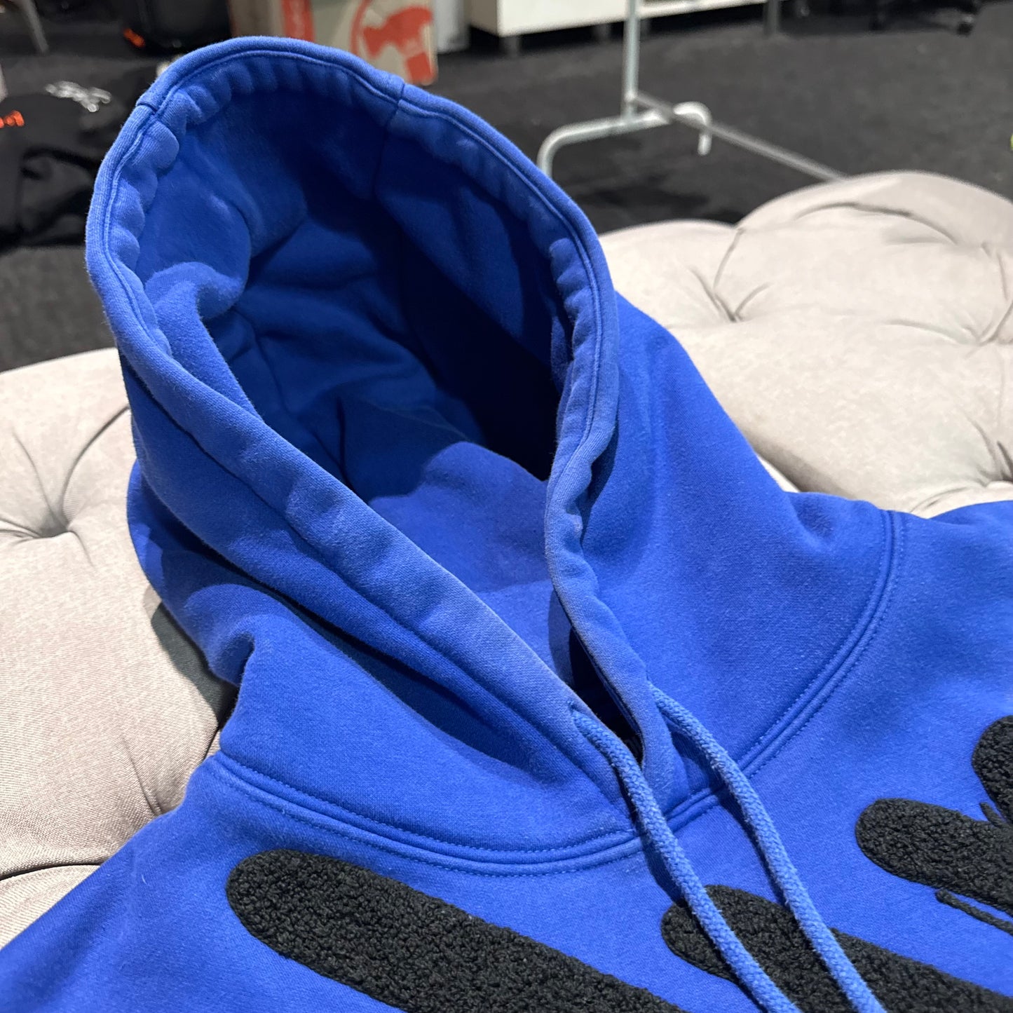 Geedup Handstyle Hoodie 'Blue Black' (Second hand)