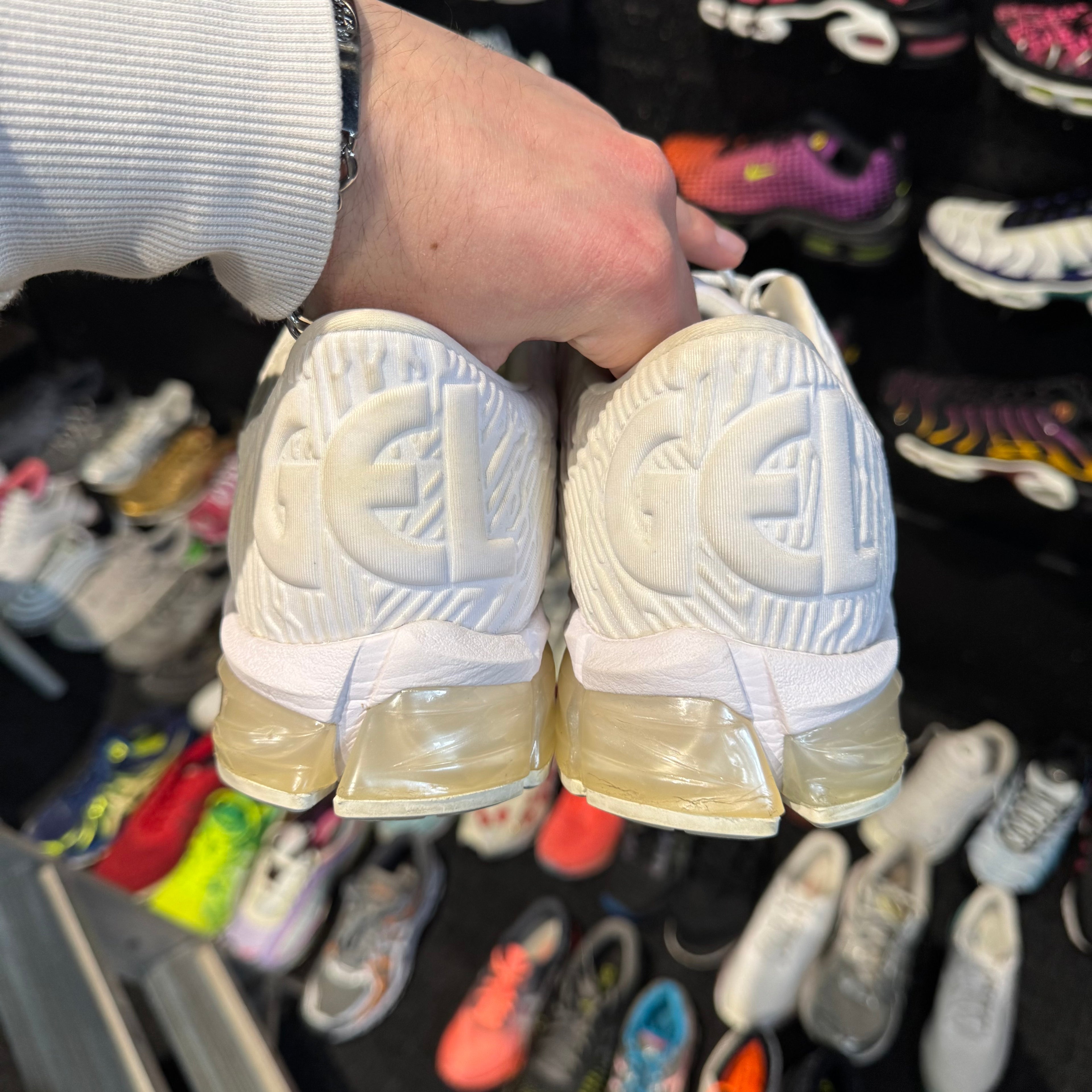 Asics Gel Quantum 360 5 Jacquard 'Triple White' (Second hand)