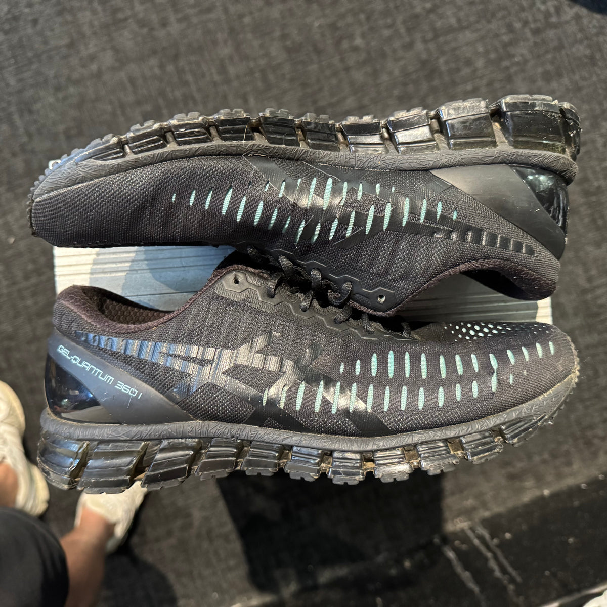 Asics Gel Quantum 360 1 'Black Larimar Blue' (Second hand)