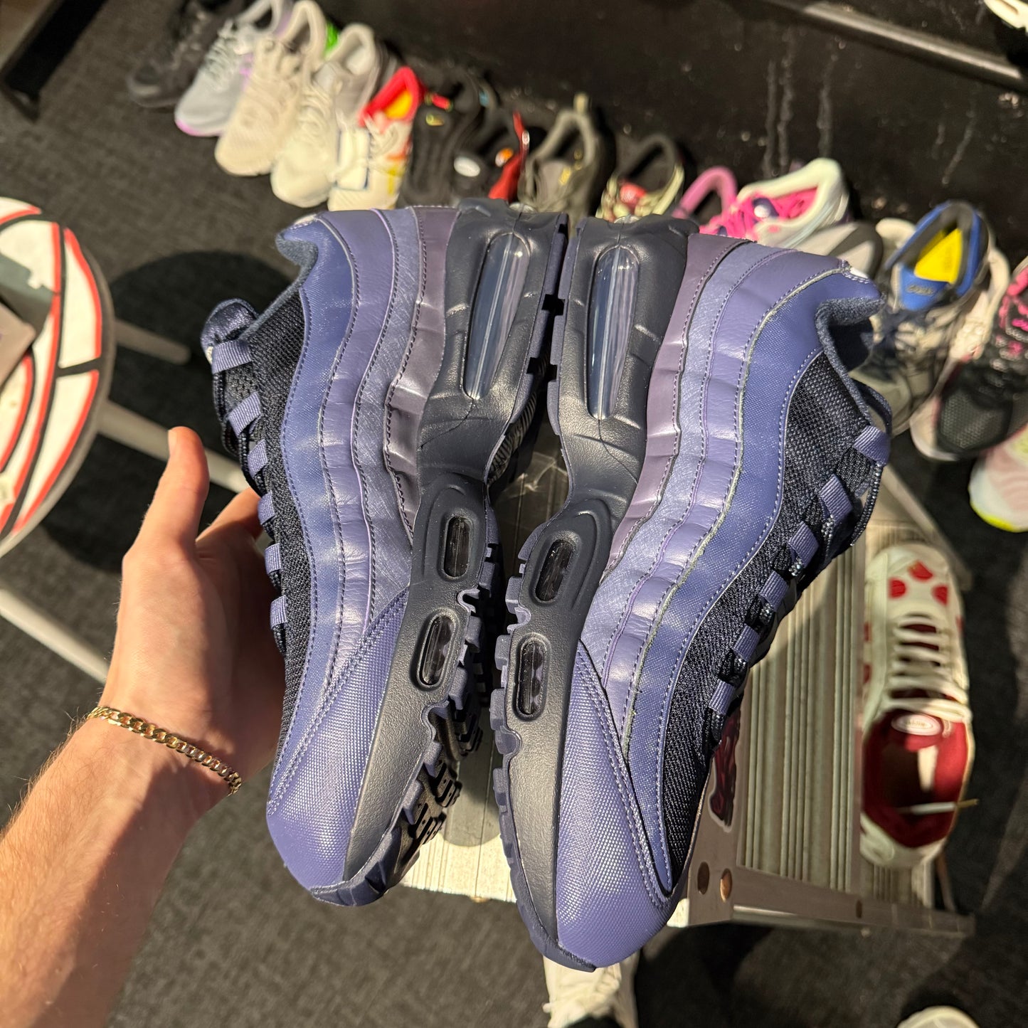 Nike Air Max 95 'Sanded Purple Wolf Grey' (Brand New)