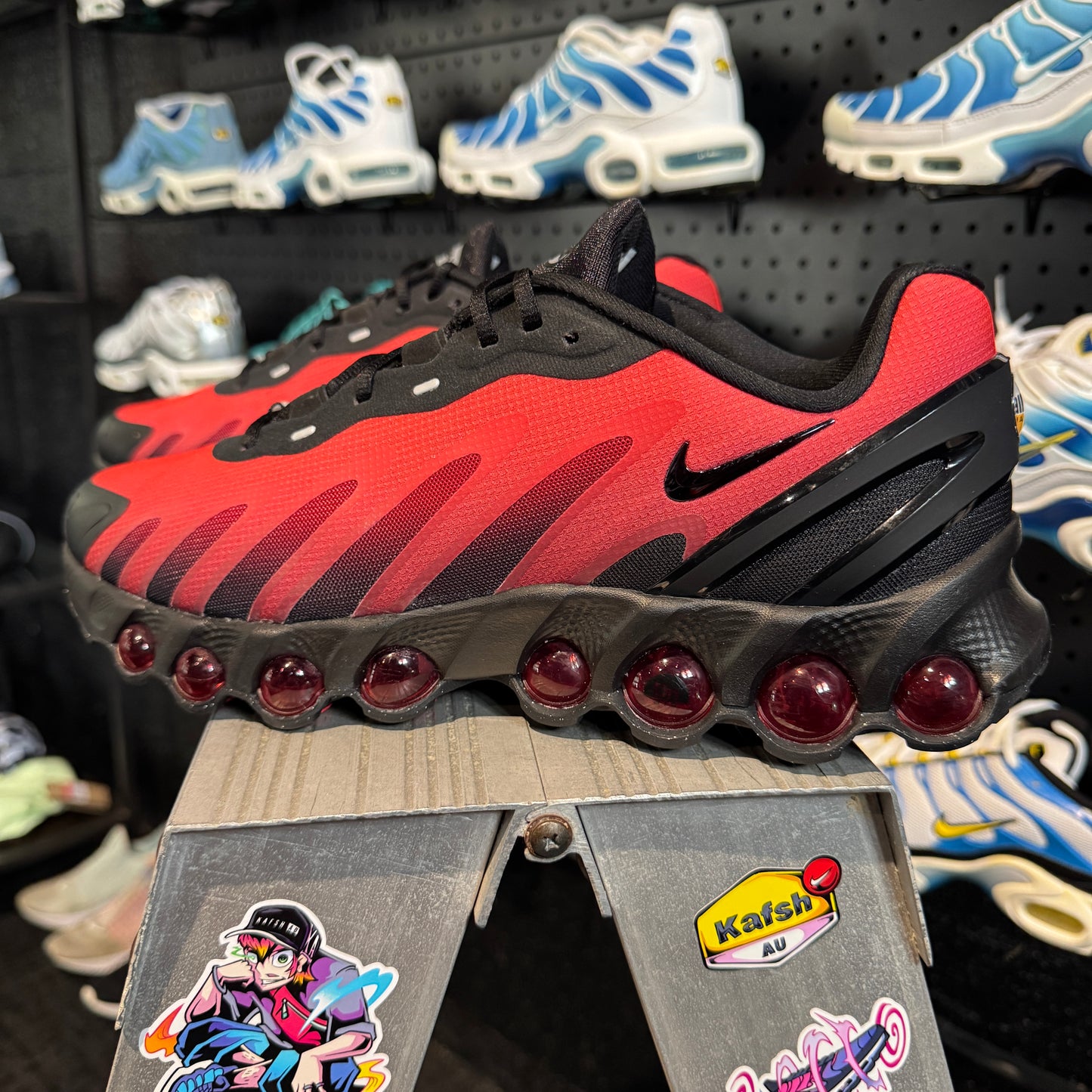 Nike Air Max DN8 'Black Gym Red' (Brand New)