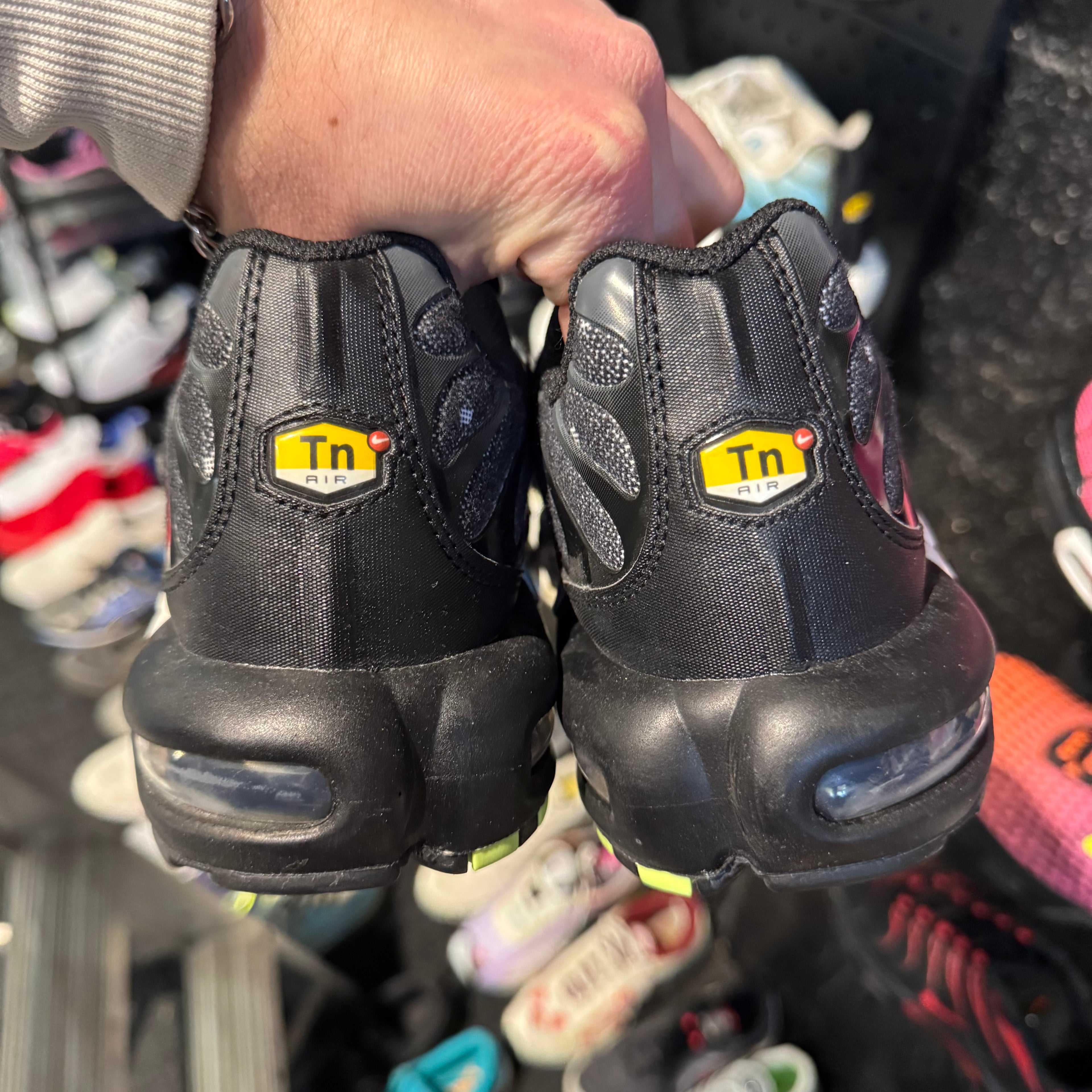 Nike Airmax Plus TN SE 'Black Chrome Summit White' (Brand New)