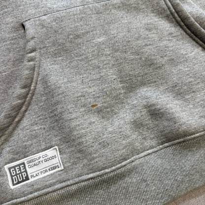 Geedup Team Logo Hoodie 'Grey Black' (Second hand)