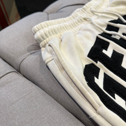 Geedup Team Logo Track Pants 'Butter Cream Black' (Second hand)