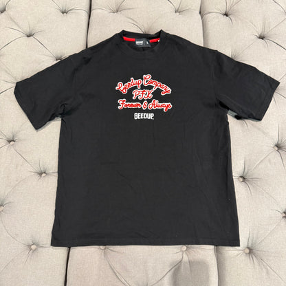 Geedup Forever And Always T-shirt 'Black Red' (Second hand)