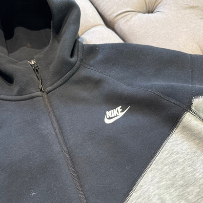 Nike Tech Fleece Jacket 'Grey Black' (Second hand)