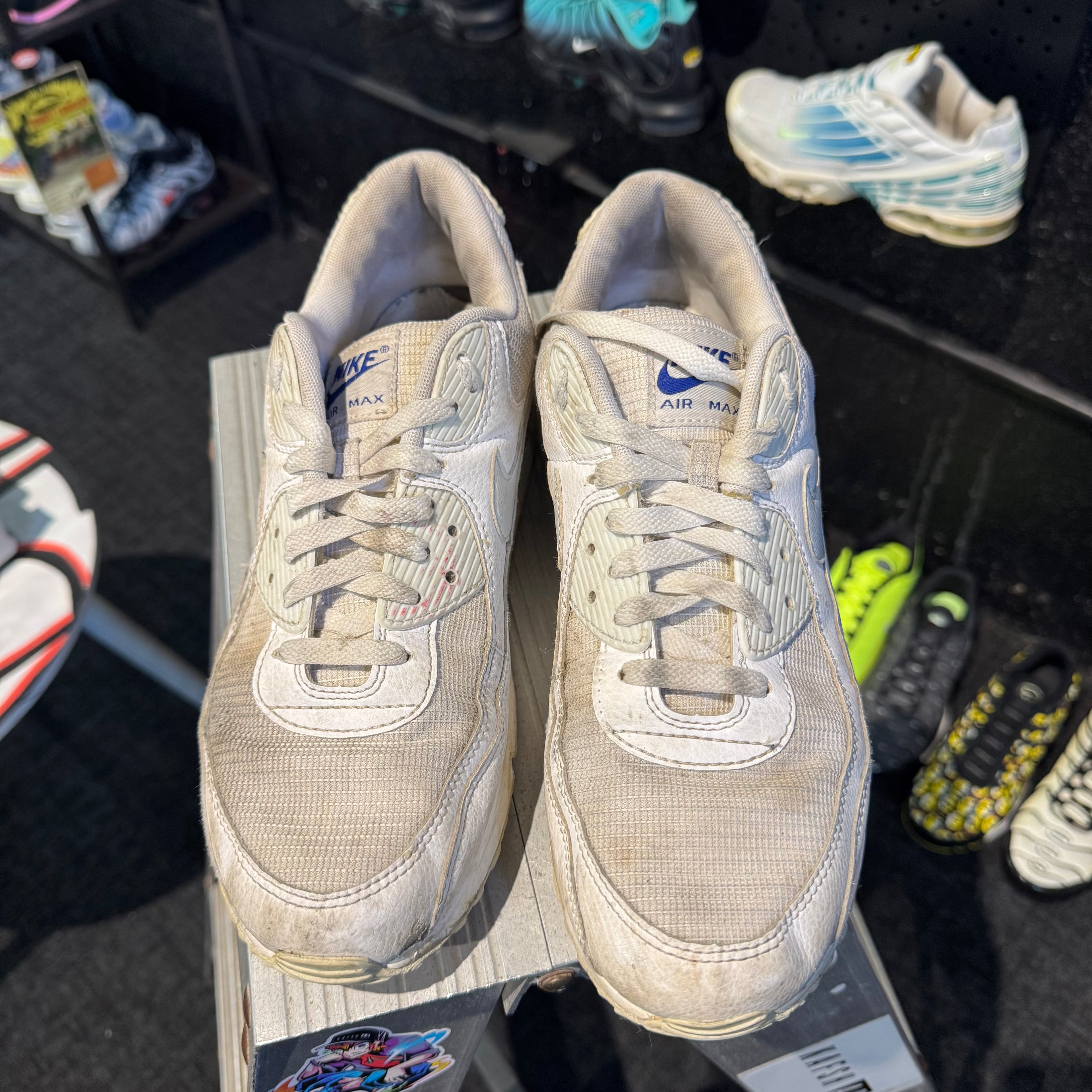 Nike Air Max 90 'White Blue' (Second hand)