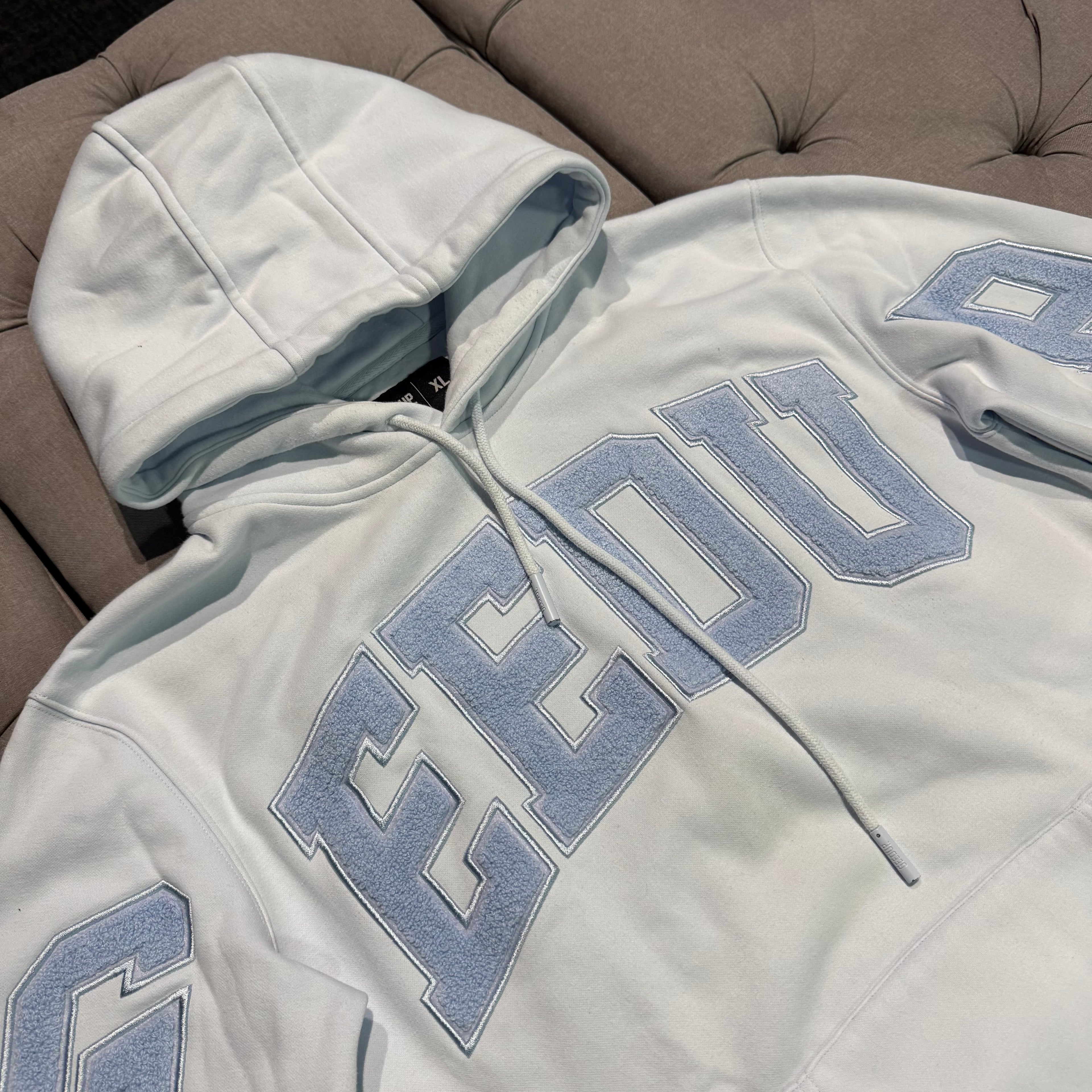 Geedup Team Logo Hoodie 'Pale Blue' (Second hand)
