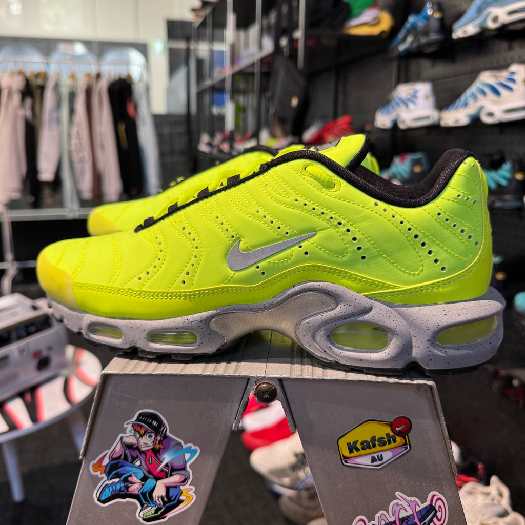 Nike Air Max Plus TN PRM 'Volt Silver Wolf Grey' (Brand New)