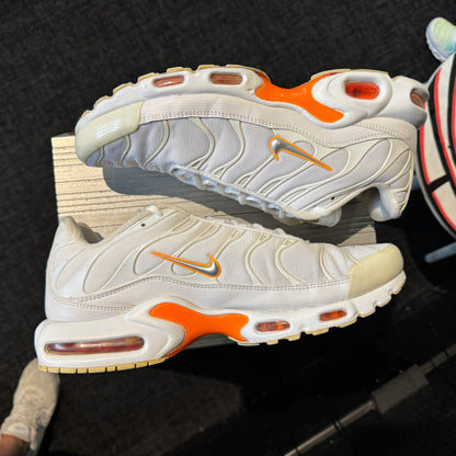 Nike Air Max Plus TN 'White SIlver Orange' (Second hand)