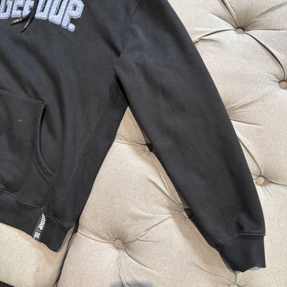 Geedup Play For Keeps Hoodie 'Black Purple' (Second hand)