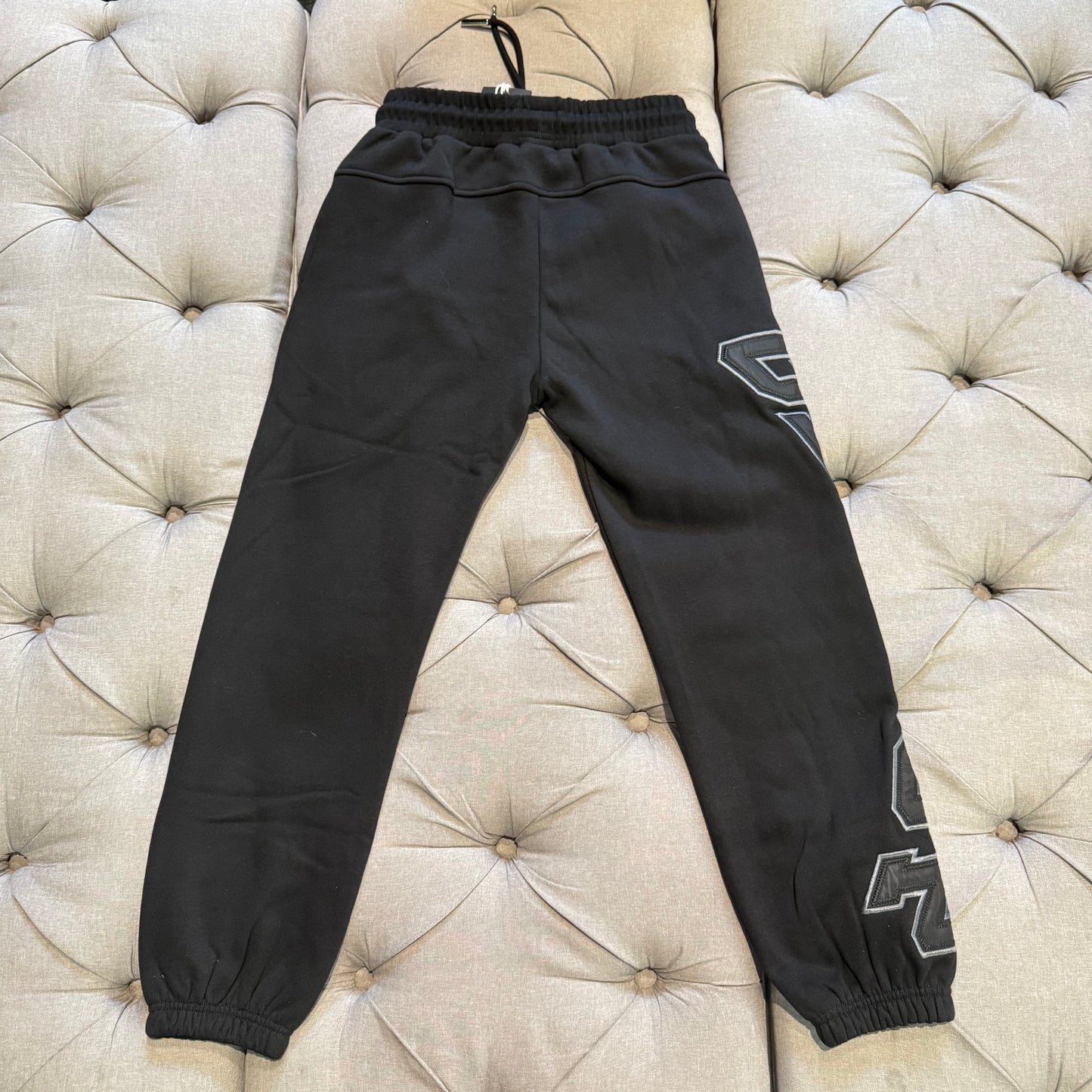 Geedup X Trapstar Team Logo Irongate Trackpant 'Black White' (Brand New)