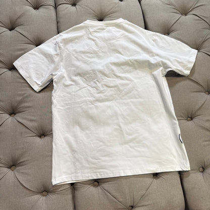 Geedup Handstyle Embroided T-shirt 'White Black' (Second hand)