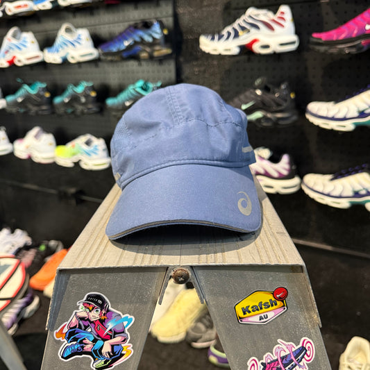 Asics Cap Brim Logo 'Navy Blue Reflective' (Second hand)