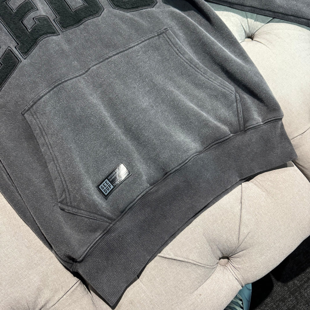 Geedup Team Logo Hoodie 'Washed Vintage Black' (Brand New)