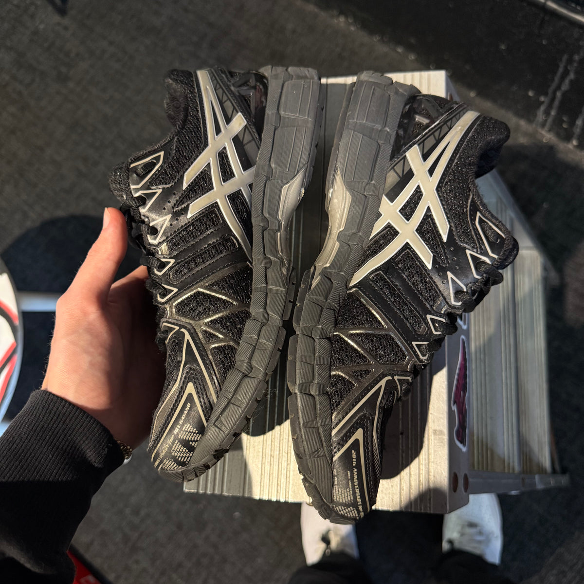 Asics Gel-Kayano 20 'Black Pure Silver' (Second hand)