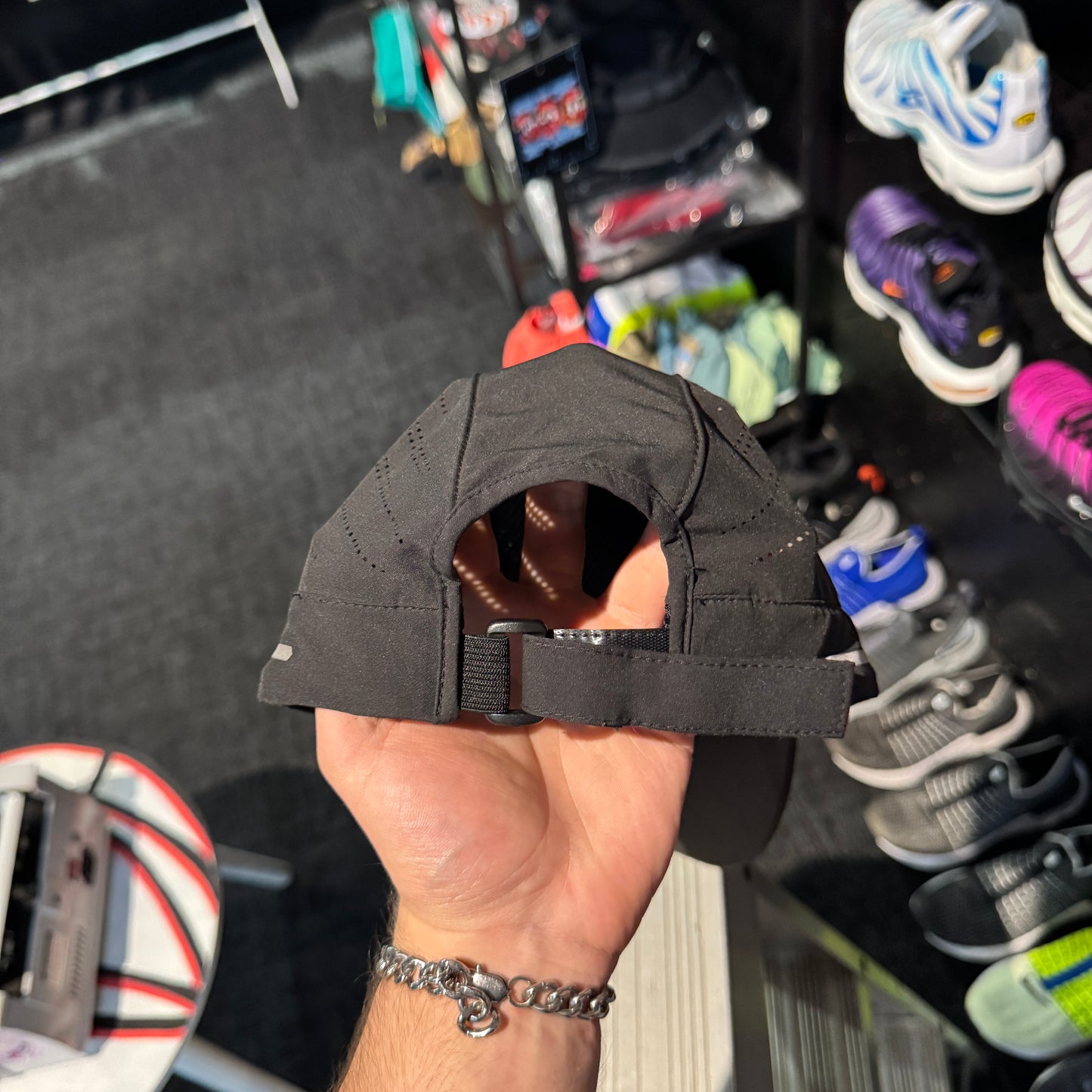 Asics Cap Front Pannel Logo 'Black' (Second hand)