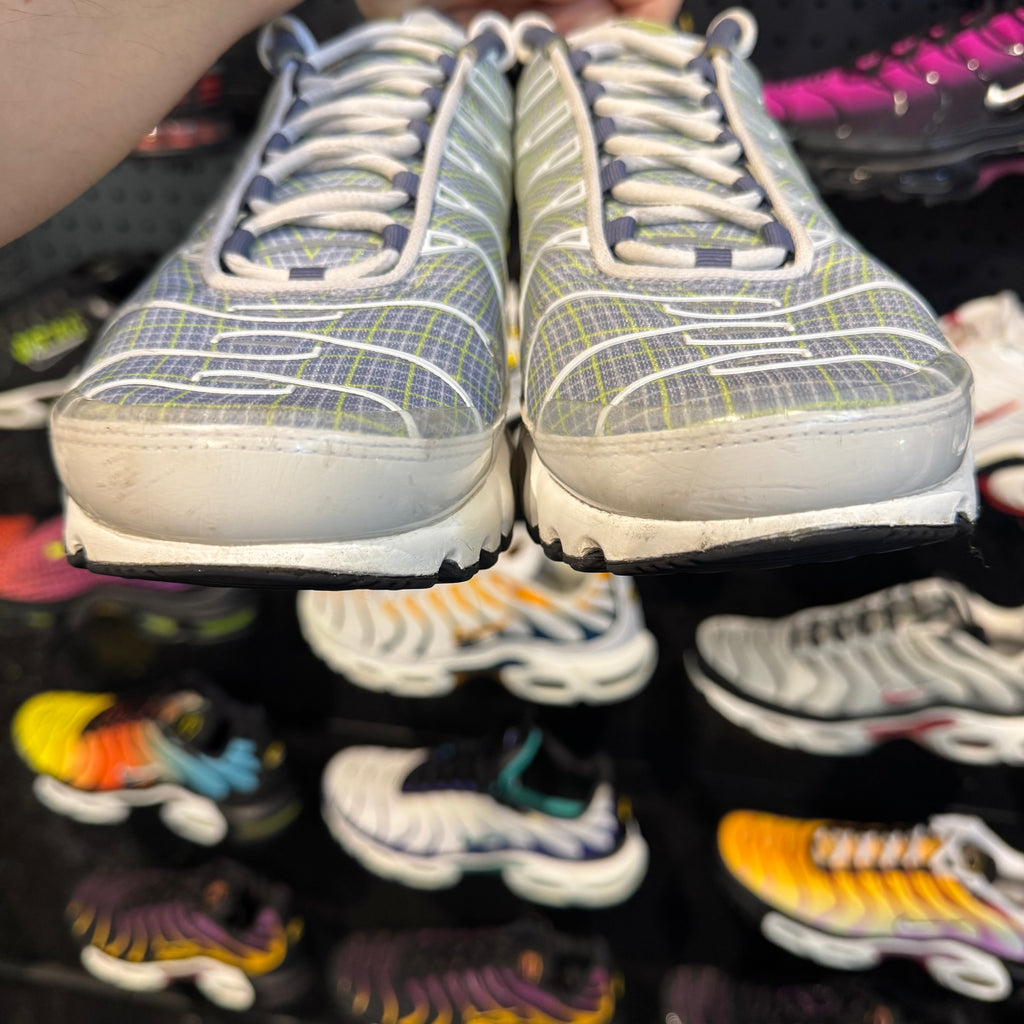 Nike Air Max Plus TN 'Pebble Grey Lime Green' (Second hand)