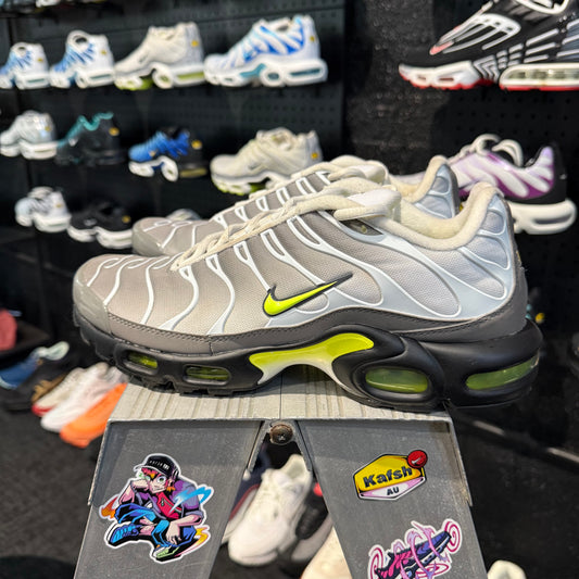 Nike Air Max Plus TN 'White Neon Yellow' (Second hand)