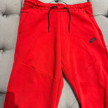 Nike Tech Fleece Pants 'Red' (Second hand)