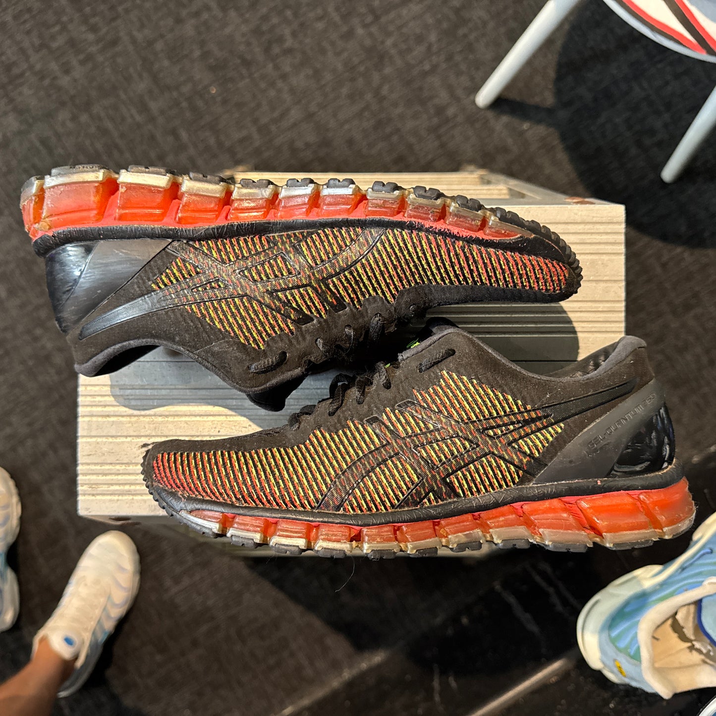 Asics Gel-Quantum 360 CM 'Chameleon Black Classic Red' (Second hand)