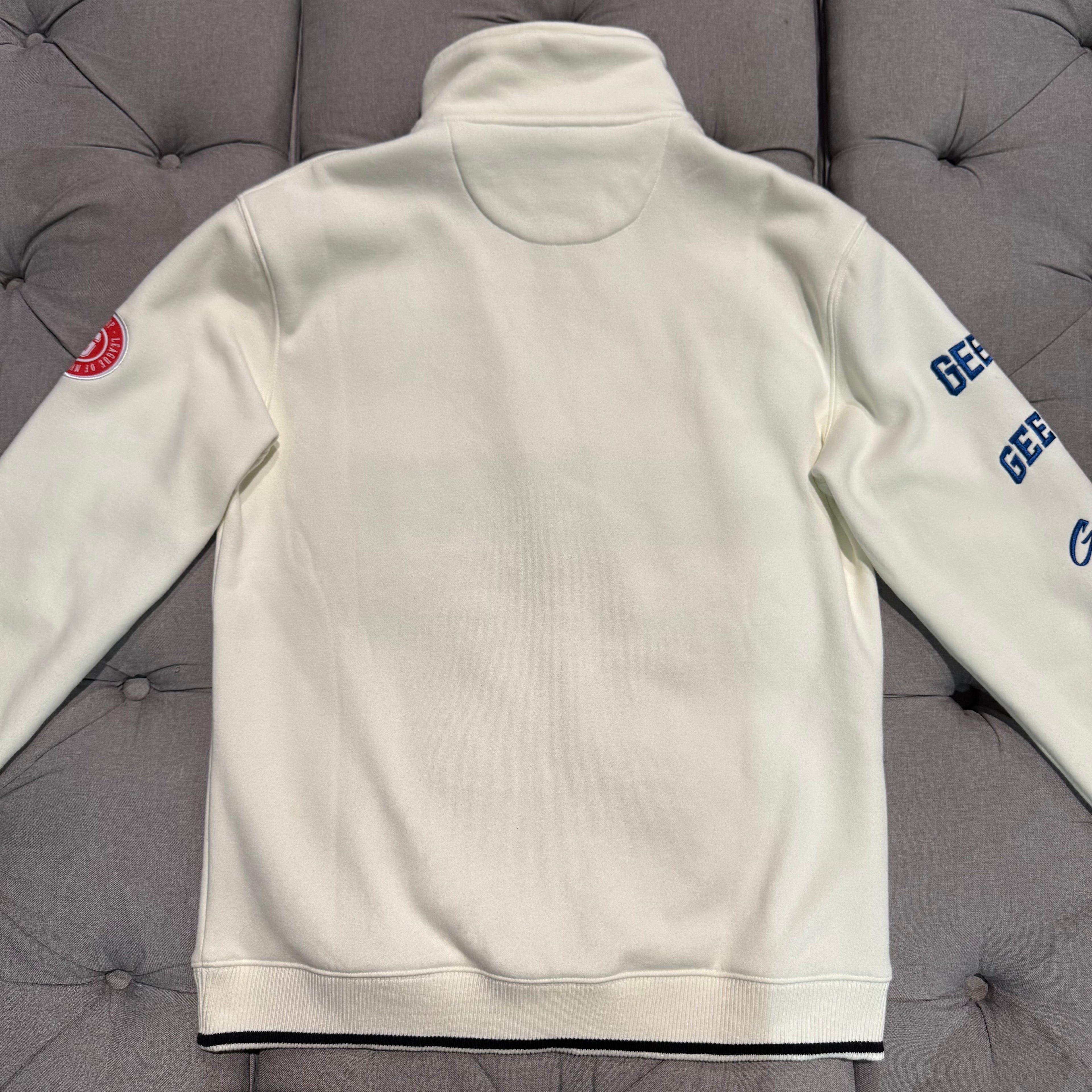 Geedup Sportsman Badges QTR Zip 'Light Cream' (Second hand)