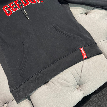 Geedup Play For Keeps Hoodie 'Black Red' (Second hand)