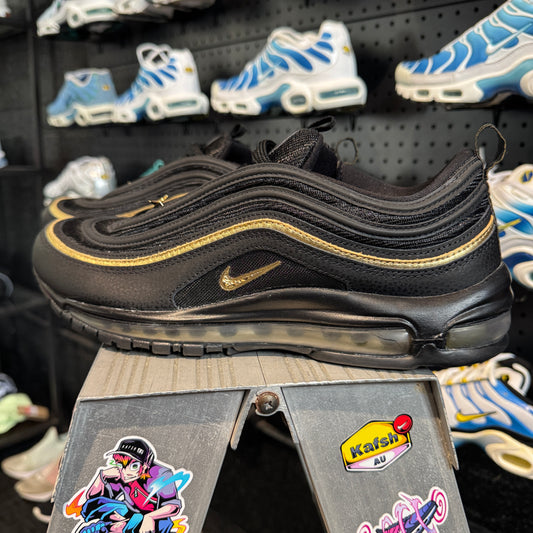 Nike Air Max 97 'Black Metallic Gold' (Brand New)