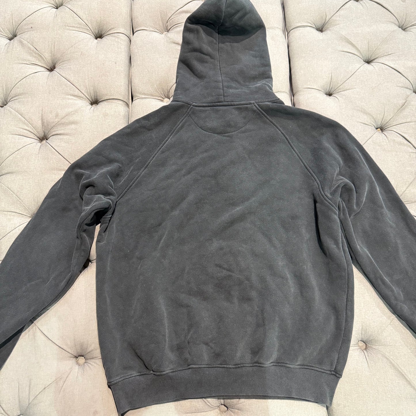 Geedup Handstyle Hoodie 'Washed Black' (Second hand)