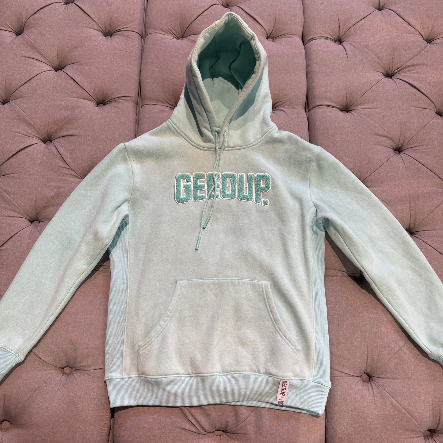 Geedup Play For Keeps Hoodie 'Teal' (Second hand)