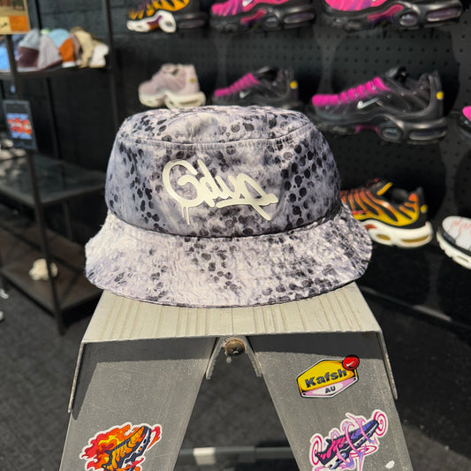Geedup Play For Keeps Bucket Hat 'Camo Grey' (Second hand)