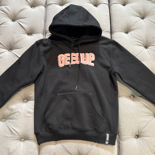 Geedup Play For Keeps Hoodie 'Black Pink' (Second hand)