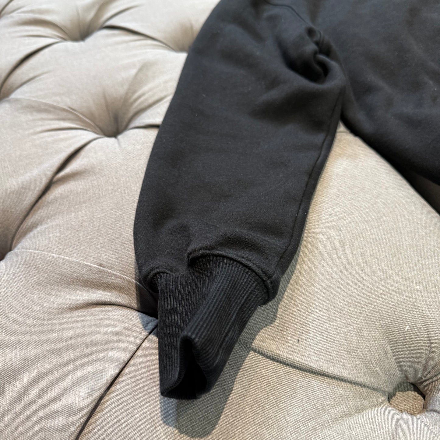 Geedup Hood Logo Zipup Hoodie 'Black White' (Second hand)