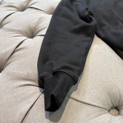 Geedup Hood Logo Zipup Hoodie 'Black White' (Second hand)