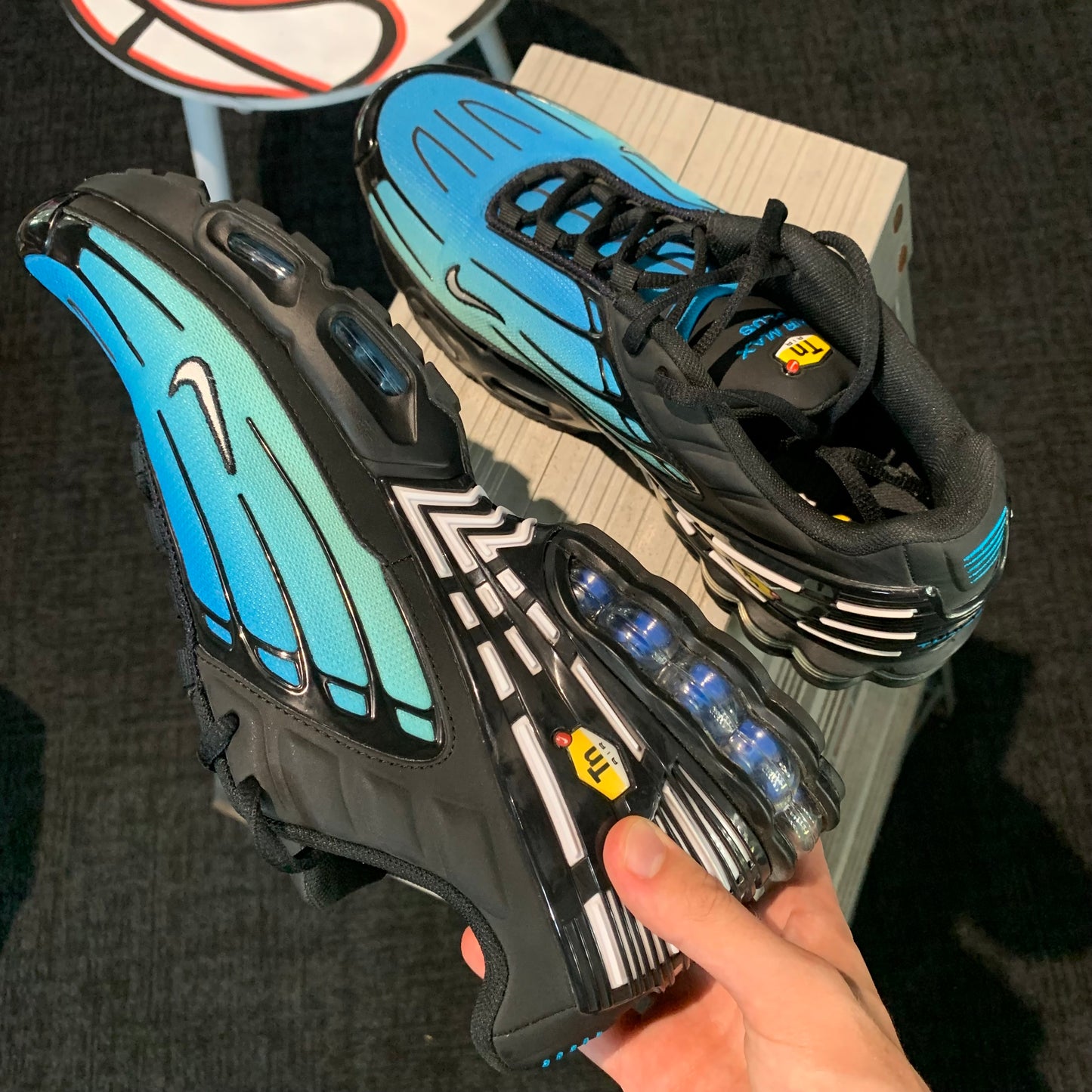 Nike Air Max Plus 'TN3' Black Laser Blue (Second hand)