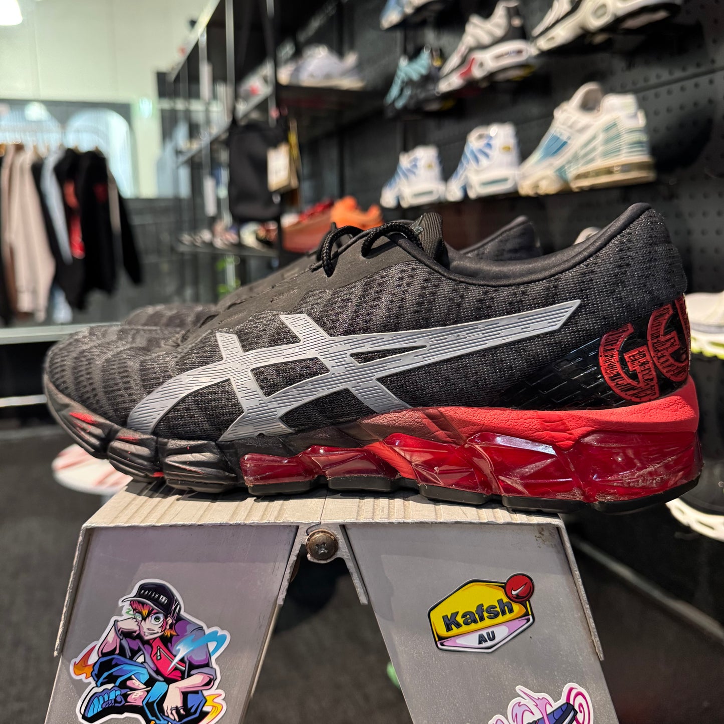 Asics Gel-Quantum 180 5 'Black Red' (Second hand)