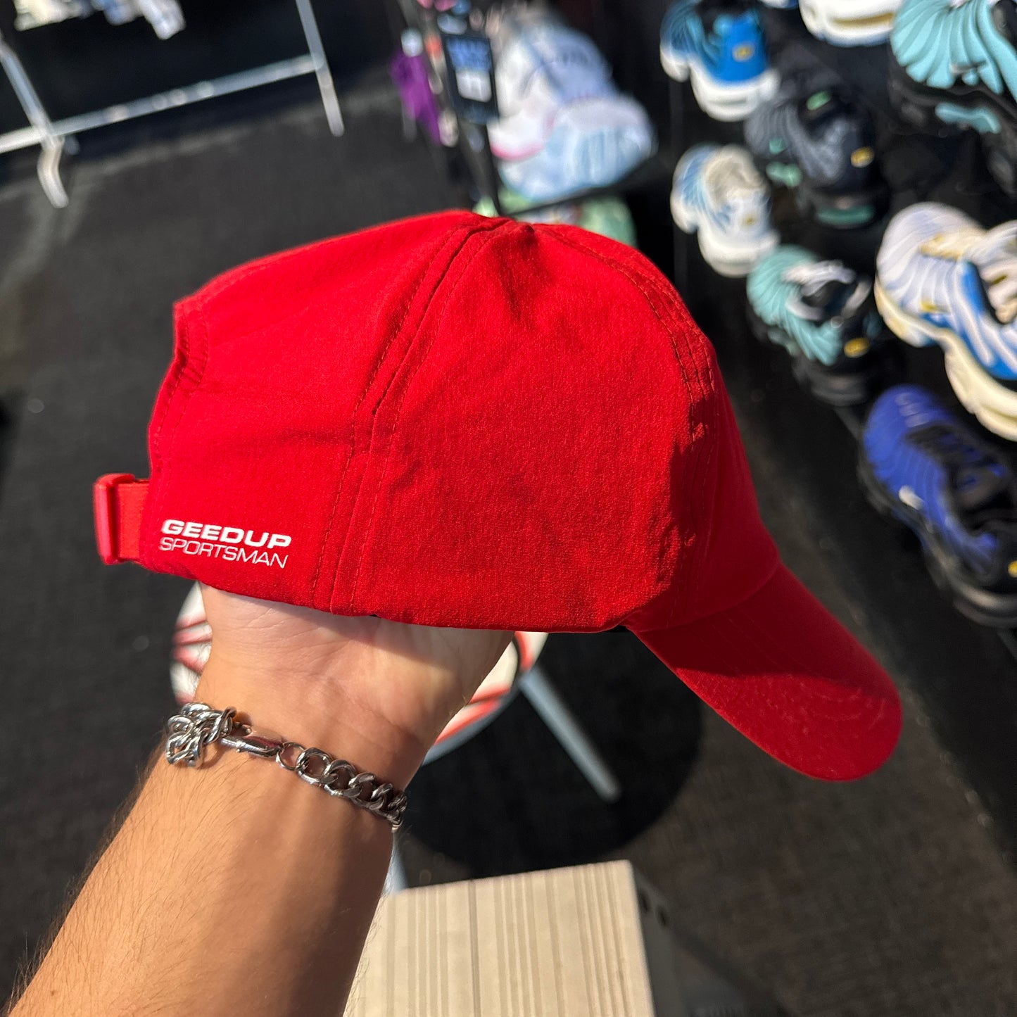 Geedup Sportsman Cap 'Triple Red' (Second hand)