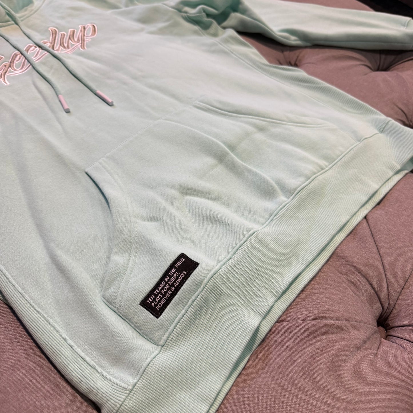 Geedup 10 Jersey Logo Hoodie 'Teal' (Second hand)