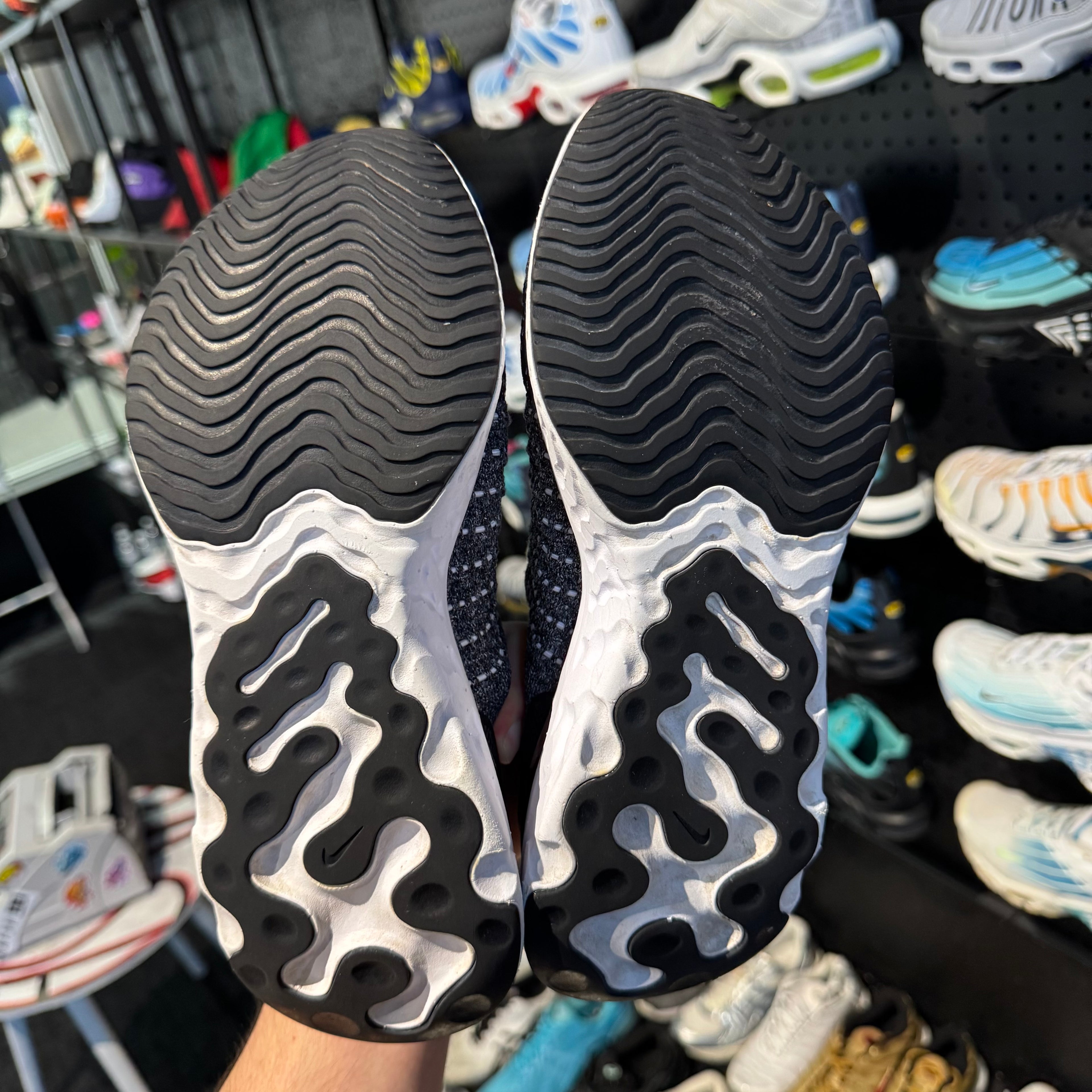 Nike Phantom Run React Flyknit 2 'Black White' (Second hand)