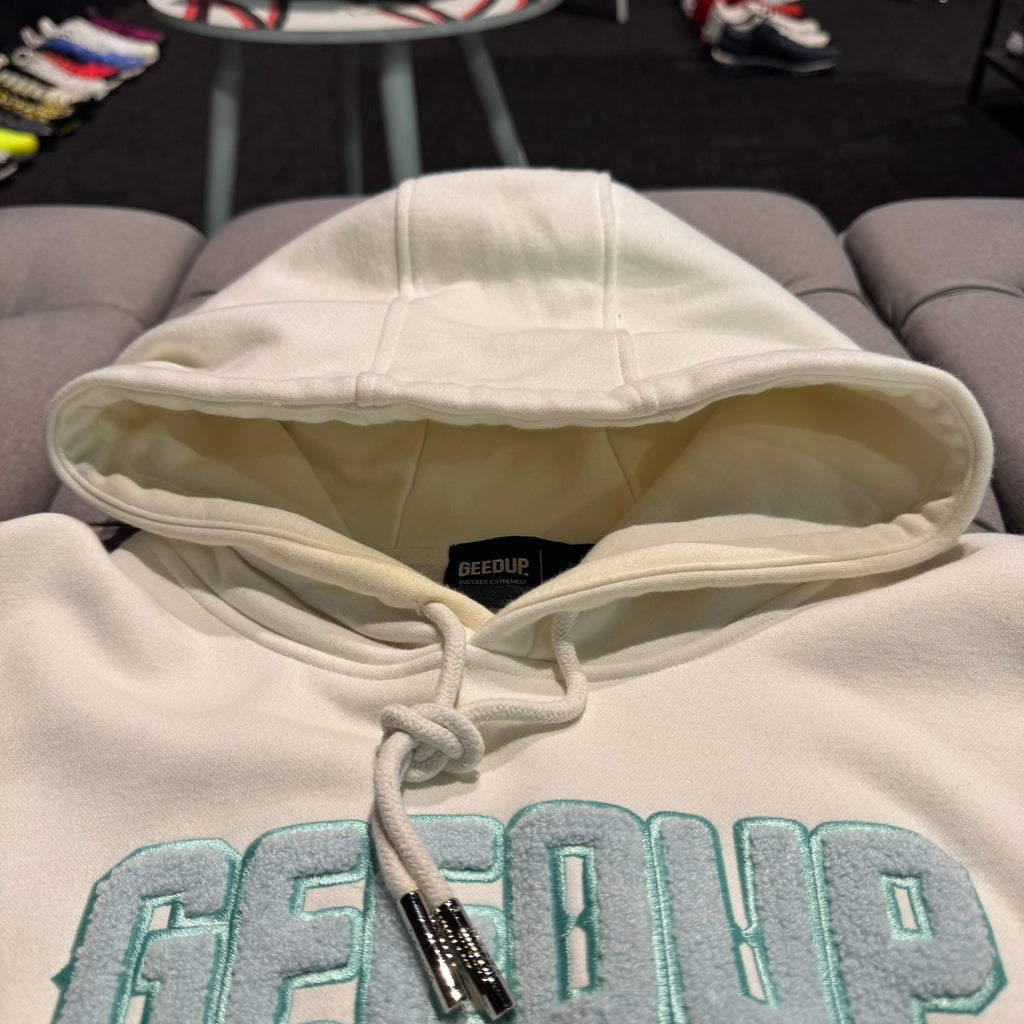 Geedup Play For Keeps Hoodie 'Bone Teal' (Second hand)