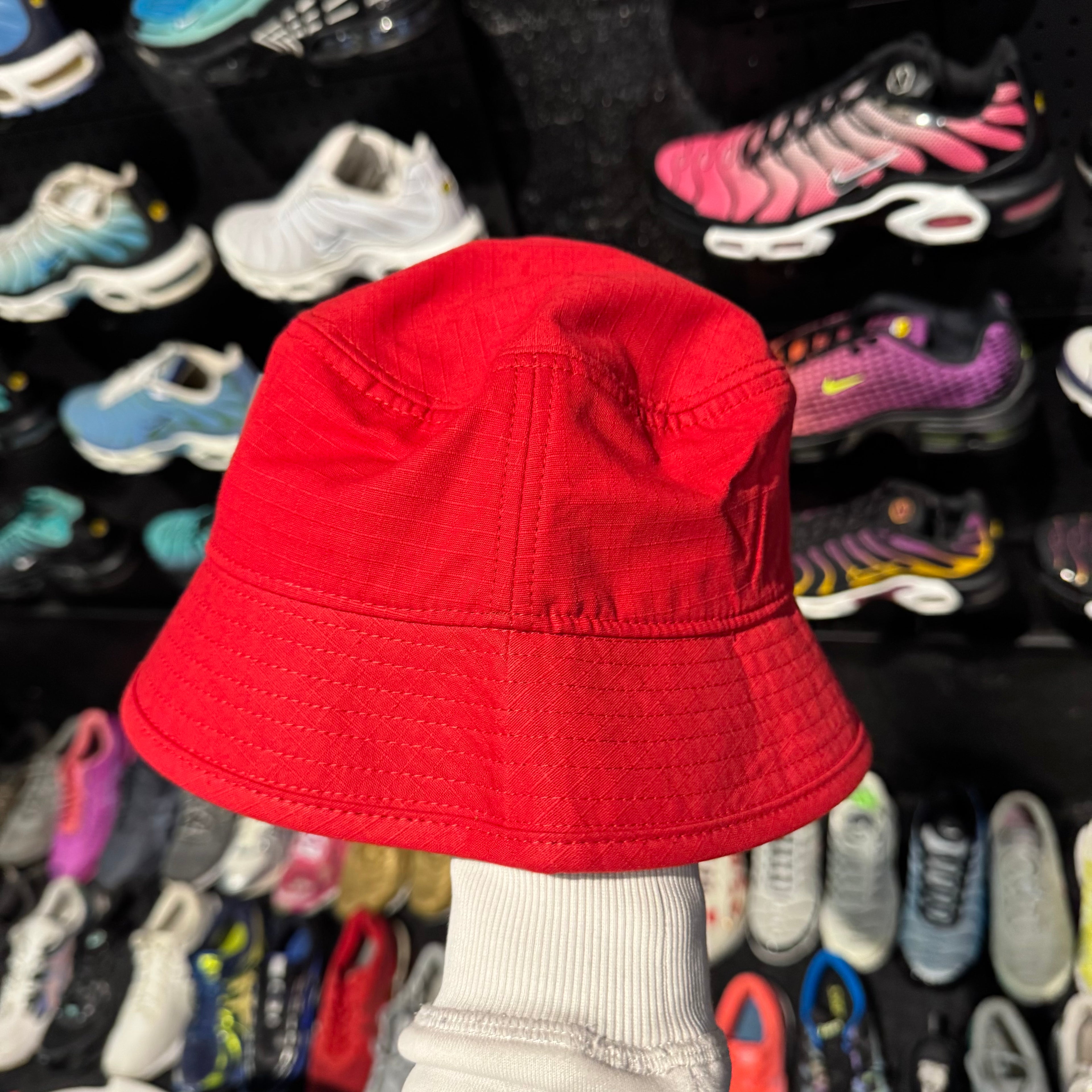 Geedup Core Logo Ripstop Bucket Hat 'Red' (Brand New)