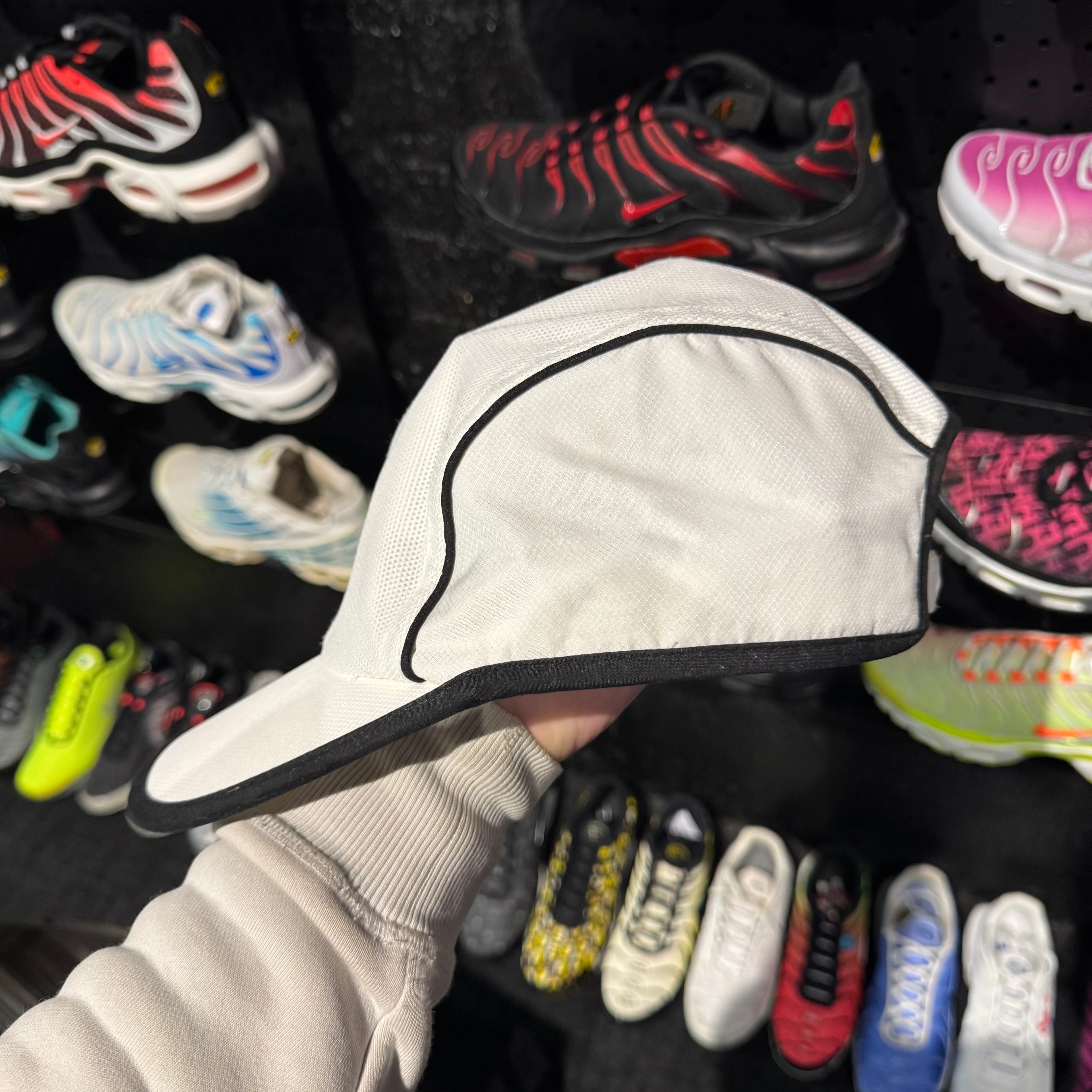 Lacoste Sport Mesh Cap 'White Red' (Second Hand)