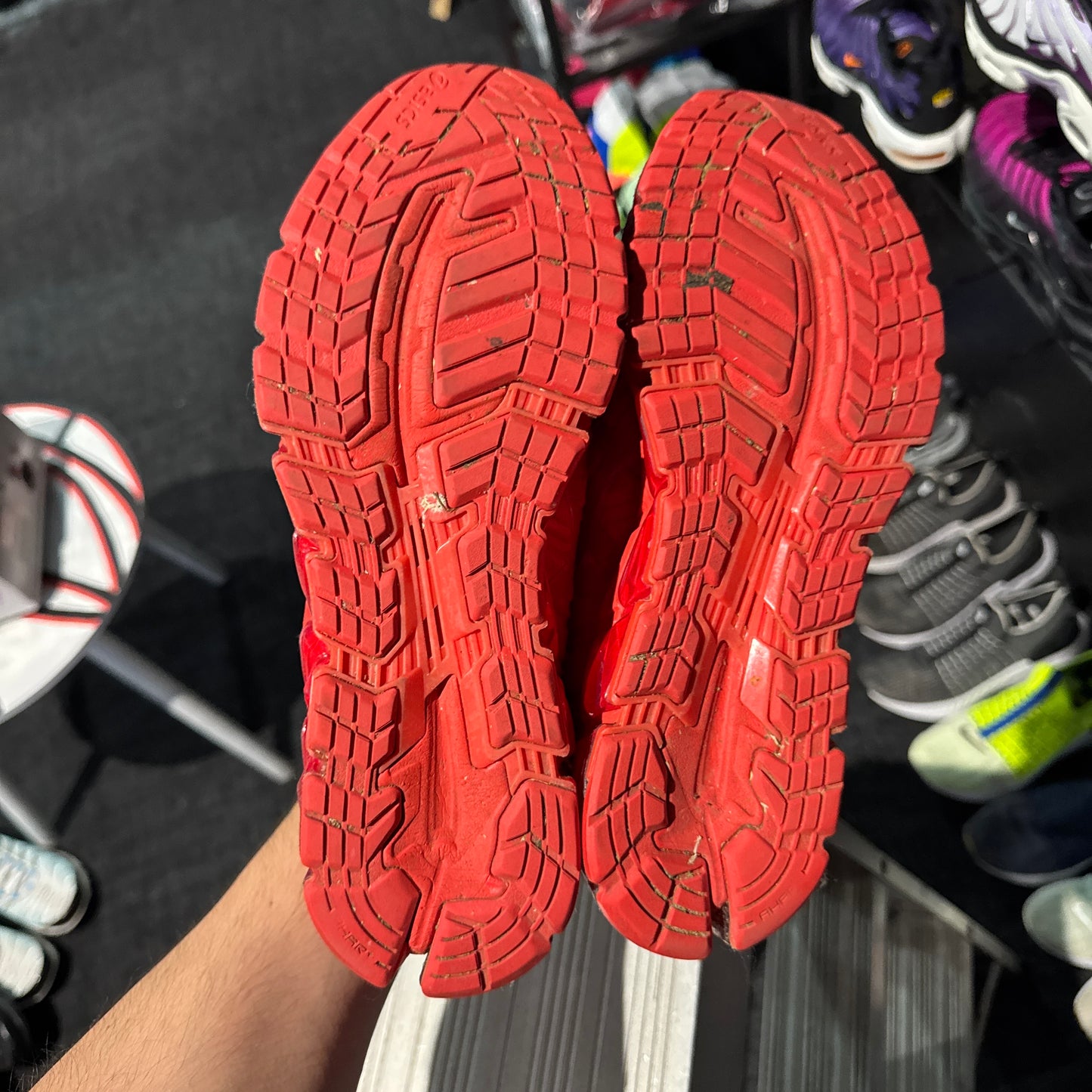 Asics Gel Quantum 360 5 'Triple Red' (Second hand)