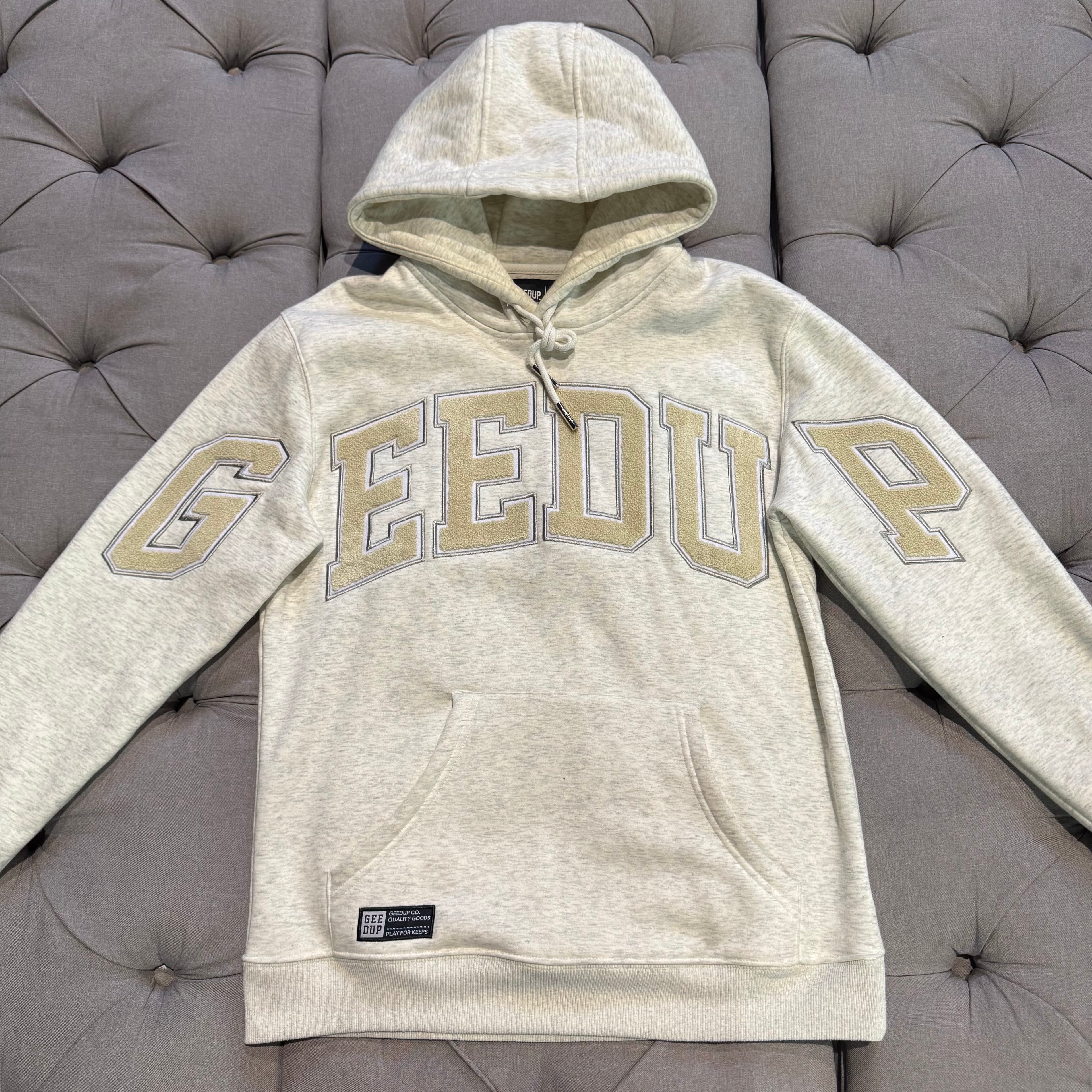 Geedup Team Logo Hoodie 'Wheat' (Second hand)