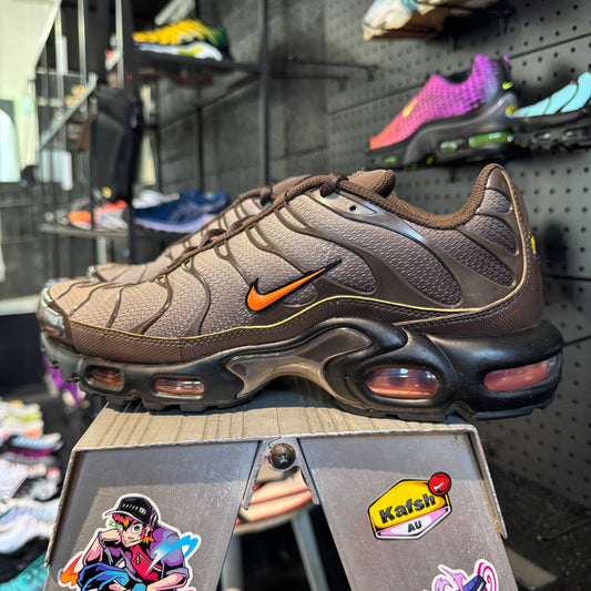 Nike Air Max Plus TN 'Baroque Brown Safety Orange' (Second hand)